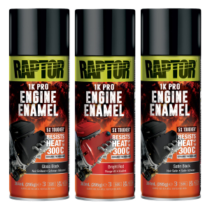 Raptor Motorfrg i gruppen Spray / Spray / Vrmebestndig frg hos Tipro Bil & Lackprodukter AB (REEGB-Alr)