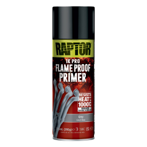 Raptor Flameproof Primer Gr i gruppen Spray / Spray / Vrmebestndig frg hos Tipro Bil & Lackprodukter AB (RFLPG-AL)